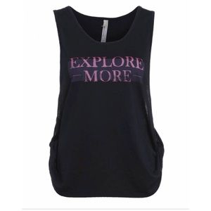 Free People Manifest Tank Tee Shirt S New